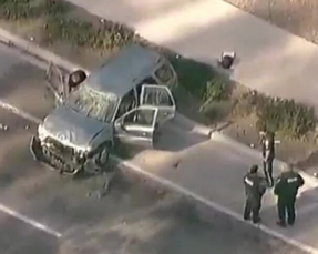 Crash dead body ditch